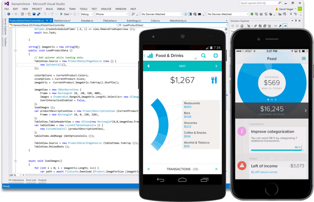Add range. Ксамарин Visual Studio. Xamarin приложения. Xamarin Android для Visual Studio. Разработка мобильного приложения в андроид студио
